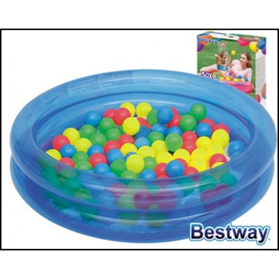 Bestway bazének + 50 ks míčků