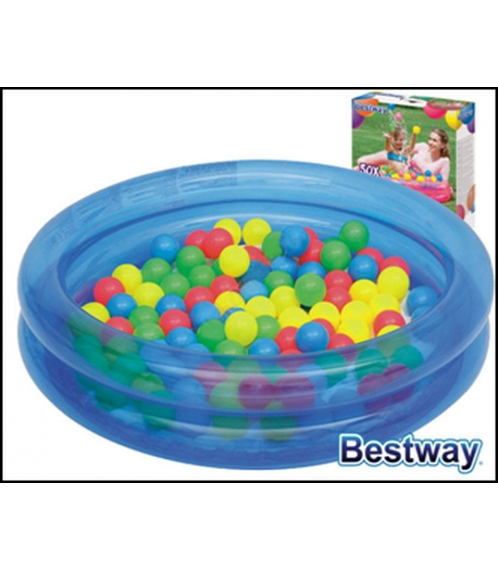 Bestway bazének + 50 ks míčků