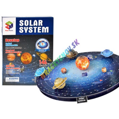 3D Puzzle Slunečná soustava