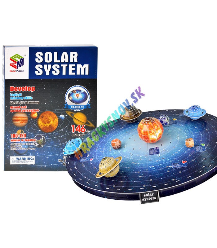 3D Puzzle Slunečná soustava