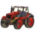 Velký traktor na dálkové ovládání s přívěsem a nákladem